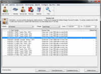 Fleet Software - Service List